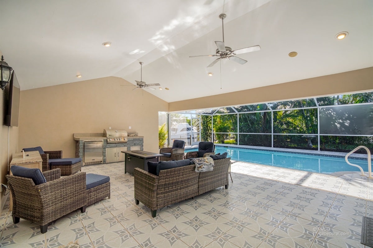 Vacation home in Cape Coral, FL, available for rent, managed by Vacation Rentals Cape Coral
