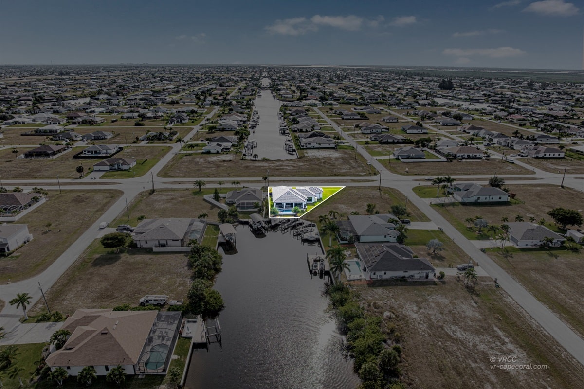 Vacation home in Cape Coral, FL, available for rent, managed by Vacation Rentals Cape Coral