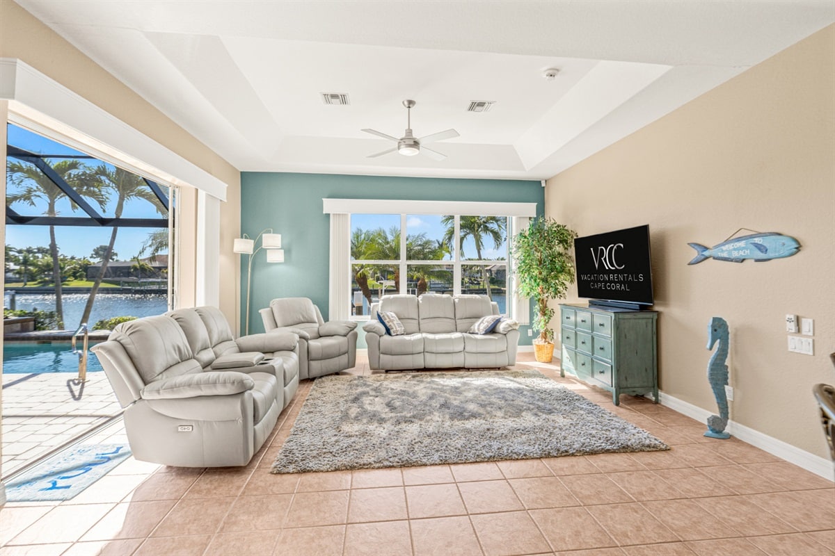 Vacation home in Cape Coral, FL, available for rent, managed by Vacation Rentals Cape Coral