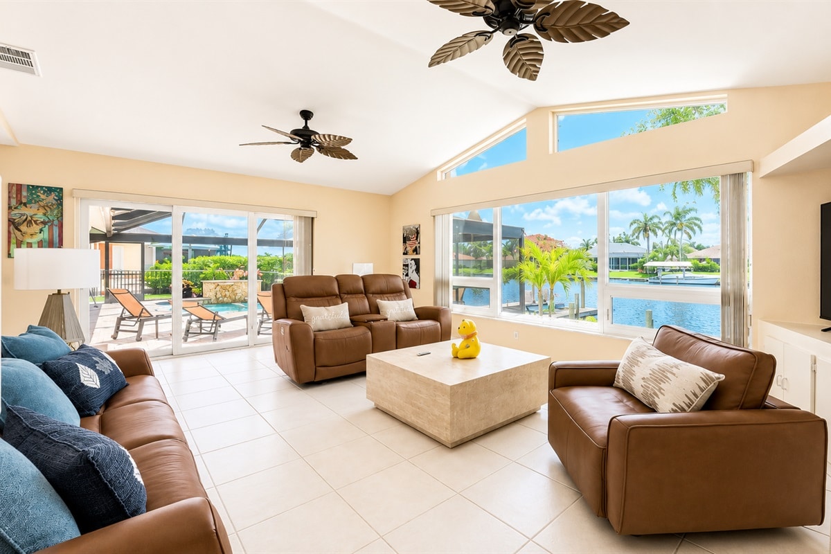 Vacation home in Cape Coral, FL, available for rent, managed by Vacation Rentals Cape Coral