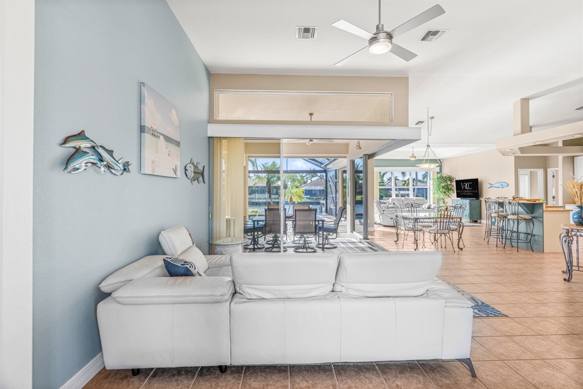 Vacation home in Cape Coral, FL, available for rent, managed by Vacation Rentals Cape Coral