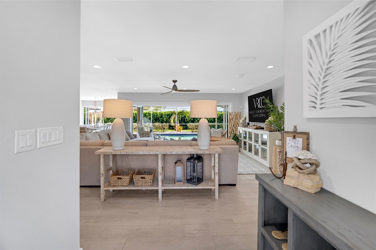 Vacation home in Cape Coral, FL, available for rent, managed by Vacation Rentals Cape Coral