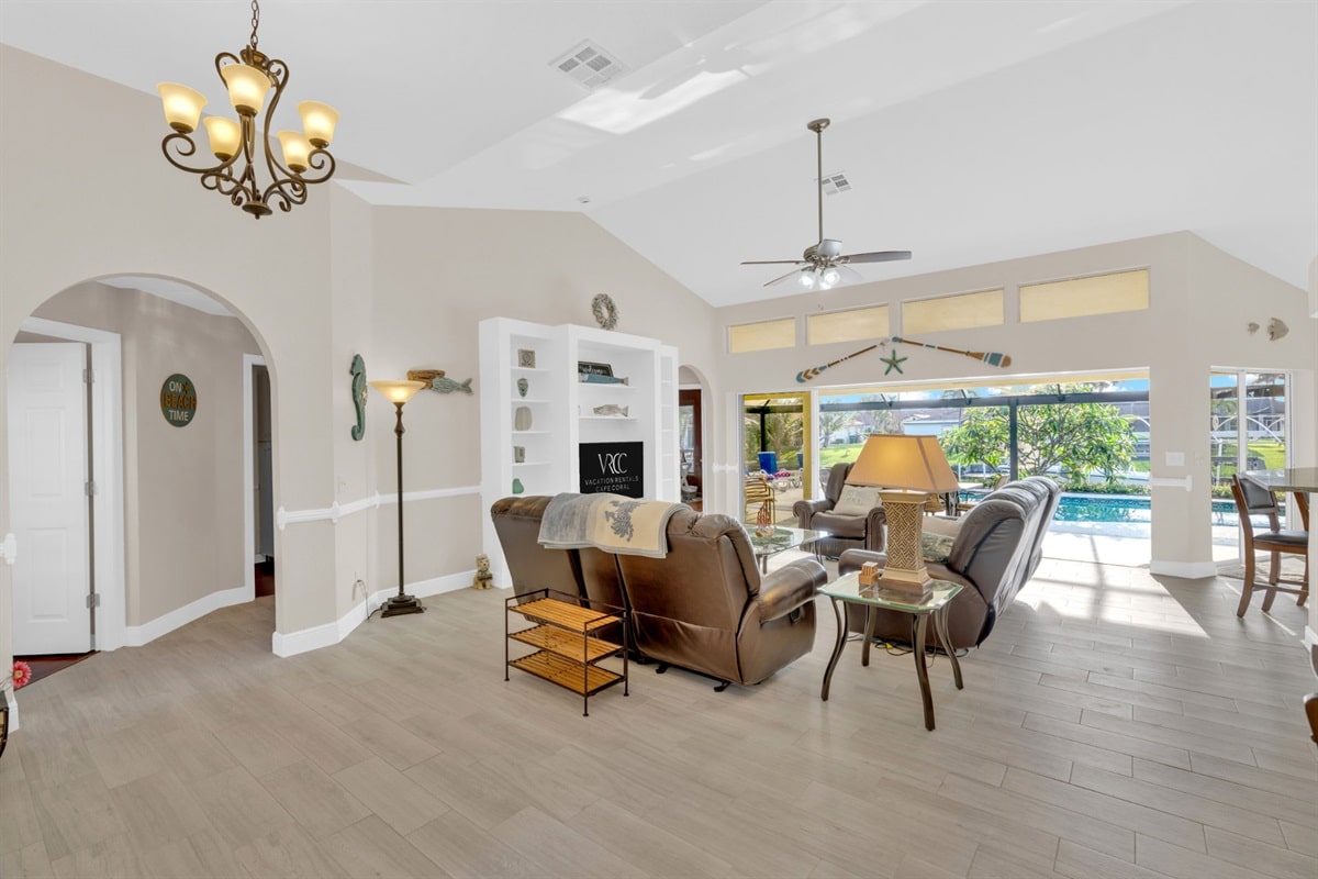 Vacation home in Cape Coral, FL, available for rent, managed by Vacation Rentals Cape Coral
