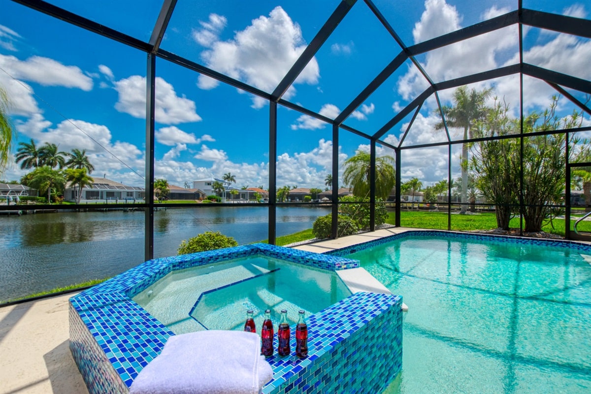 Ferienhaus in Cape Coral, Florida, zu vermieten, verwaltet von Vacation Rentals Cape Coral