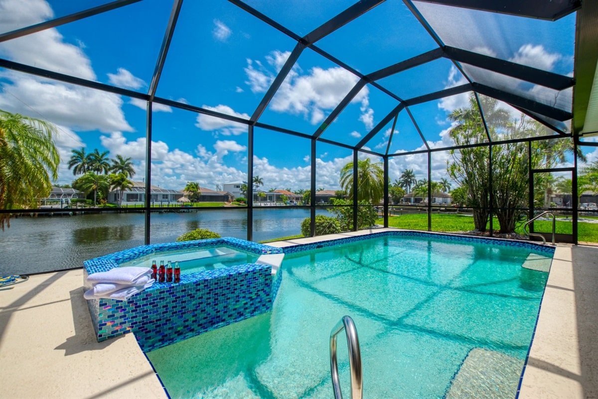 Ferienhaus in Cape Coral, Florida, zu vermieten, verwaltet von Vacation Rentals Cape Coral