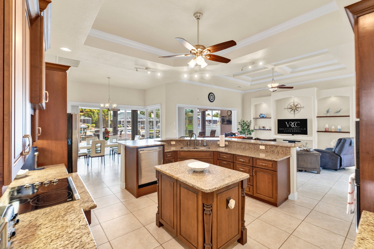 Ferienhaus in Cape Coral, Florida, zu vermieten, verwaltet von Vacation Rentals Cape Coral