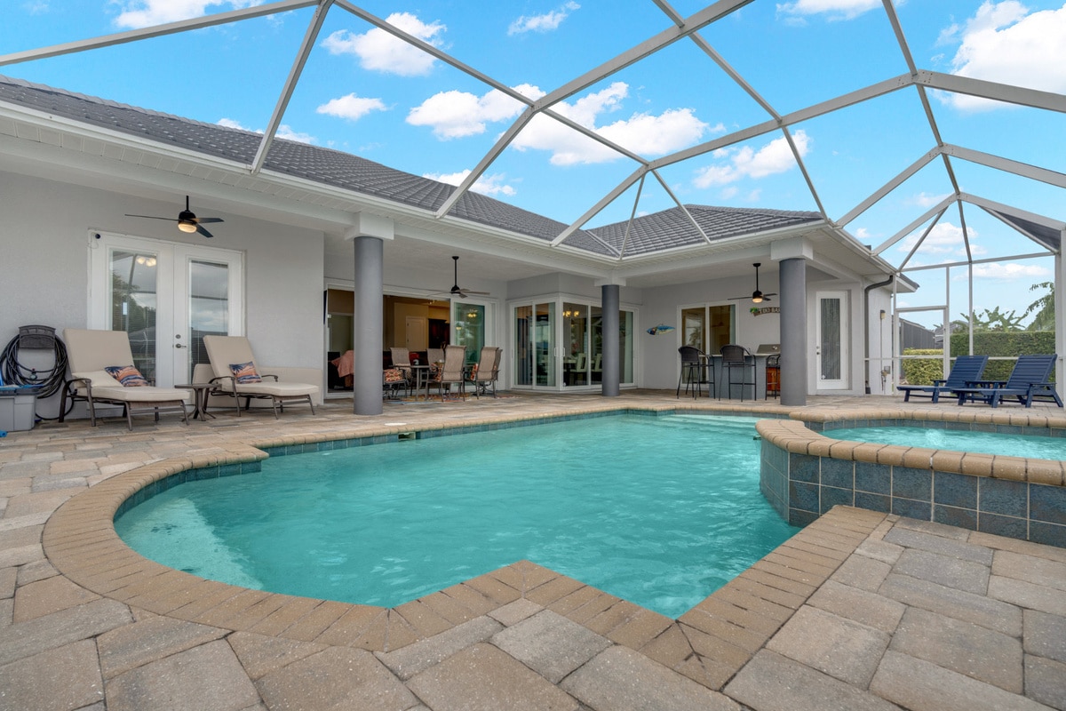 Ferienhaus in Cape Coral, Florida, zu vermieten, verwaltet von Vacation Rentals Cape Coral