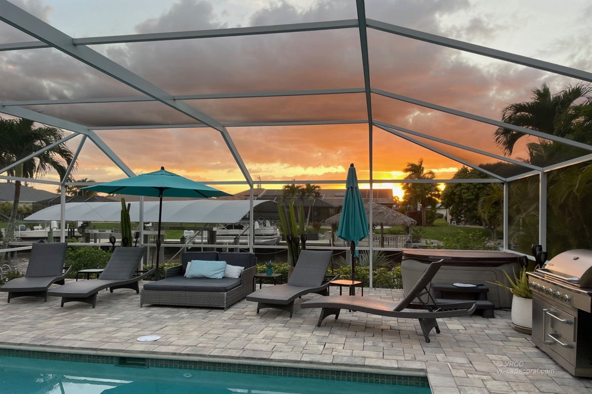 Ferienhaus in Cape Coral, Florida, zu vermieten, verwaltet von Vacation Rentals Cape Coral