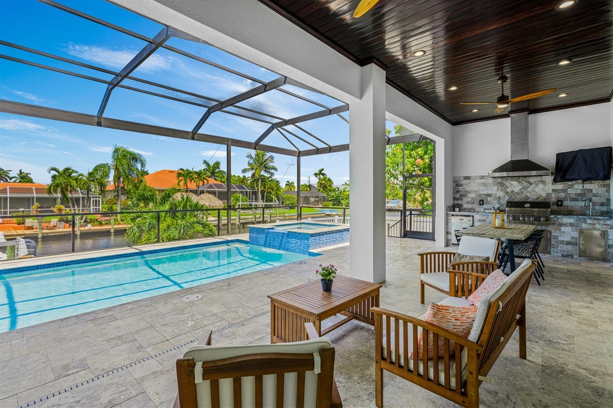 Ferienhaus in Cape Coral, Florida, zu vermieten, verwaltet von Vacation Rentals Cape Coral