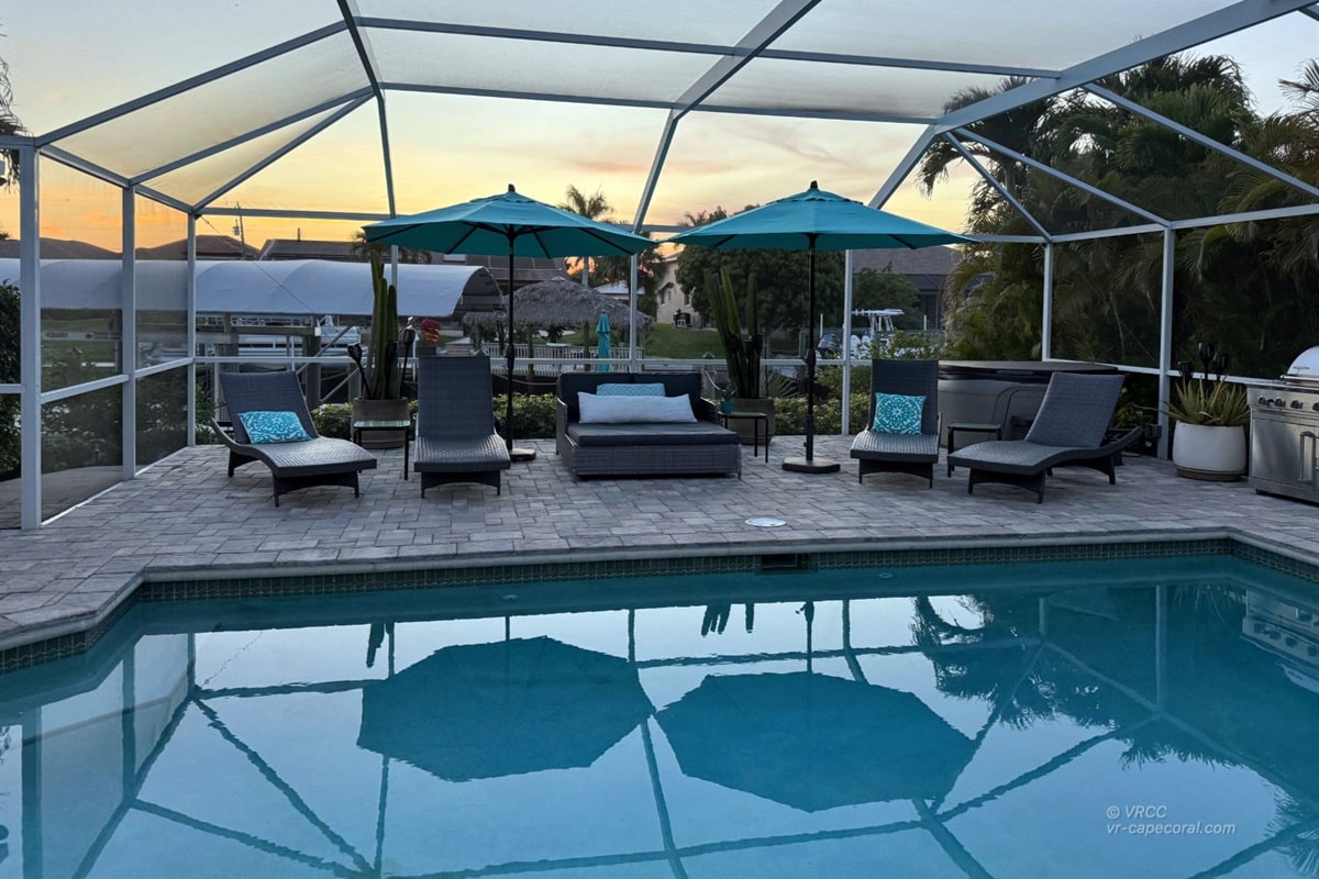 Ferienhaus in Cape Coral, Florida, zu vermieten, verwaltet von Vacation Rentals Cape Coral