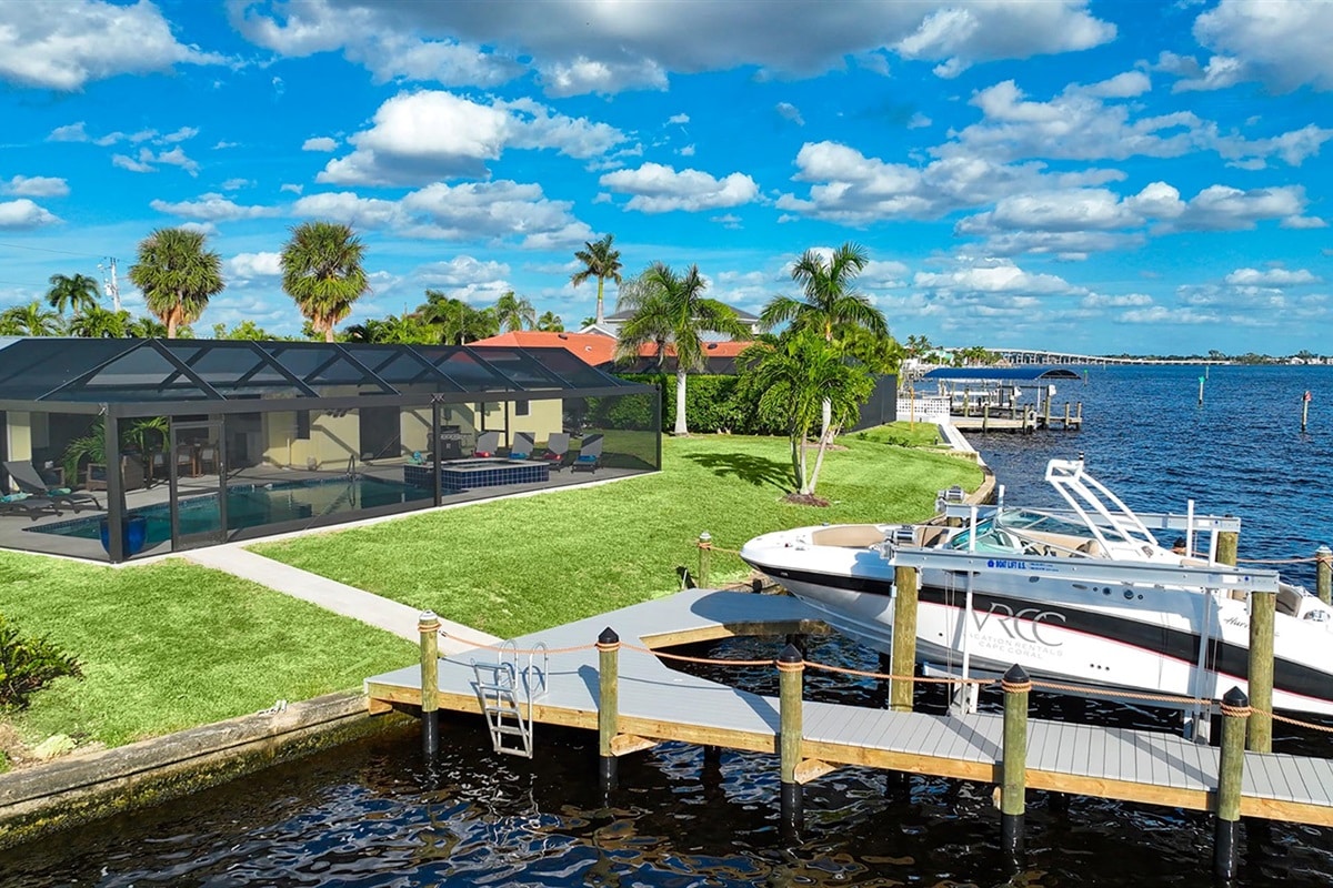 Vacation home in Cape Coral, FL, available for rent, managed by Vacation Rentals Cape Coral