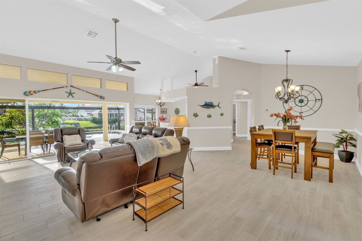 Ferienhaus in Cape Coral, Florida, zu vermieten, verwaltet von Vacation Rentals Cape Coral