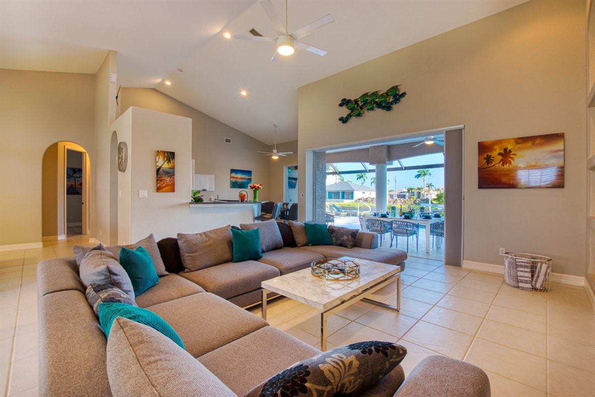 Vacation home in Cape Coral, FL, available for rent, managed by Vacation Rentals Cape Coral