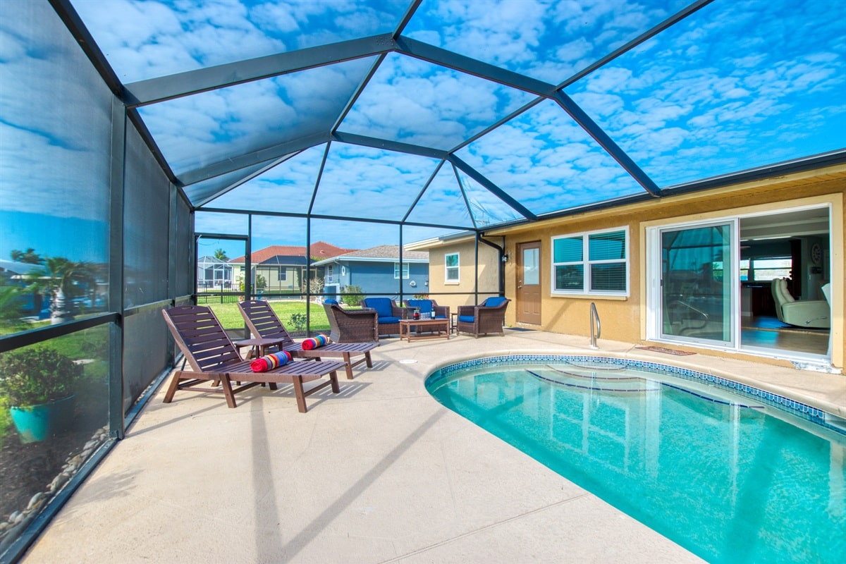 Vacation home in Cape Coral, FL, available for rent, managed by Vacation Rentals Cape Coral
