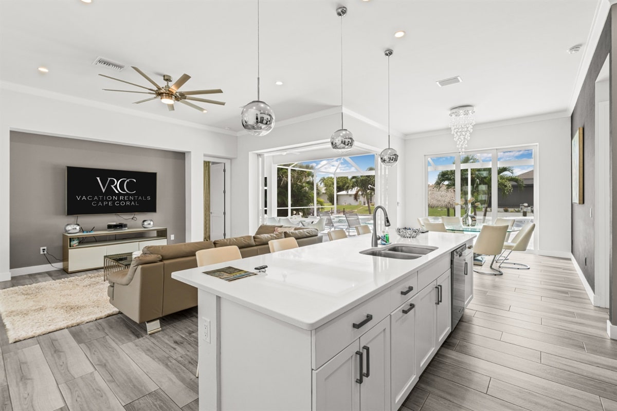 Ferienhaus in Cape Coral, Florida, zu vermieten, verwaltet von Vacation Rentals Cape Coral