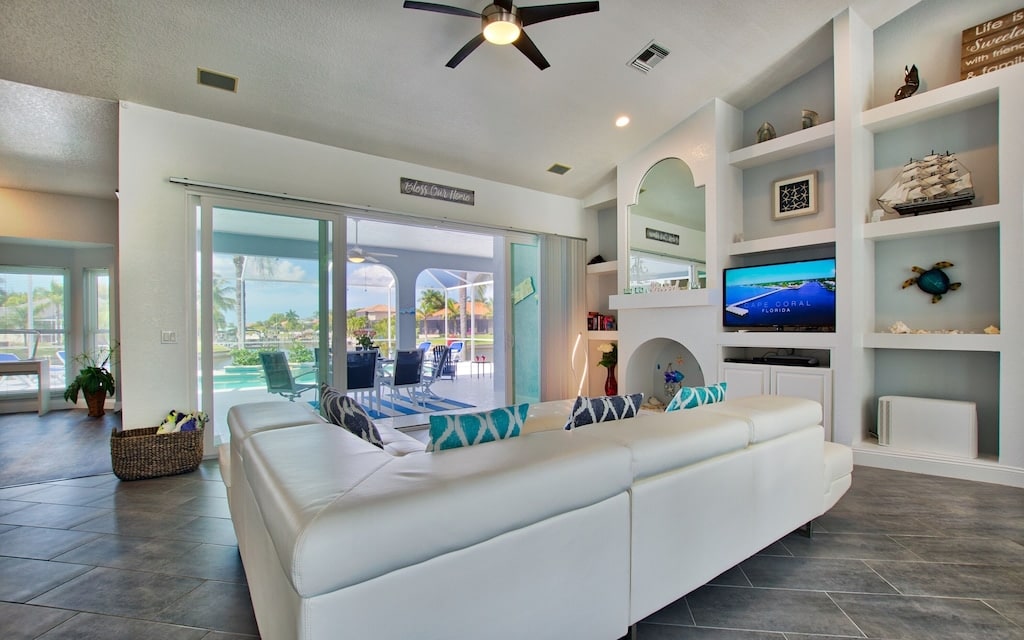 Vacation home in Cape Coral, FL, available for rent, managed by Vacation Rentals Cape Coral