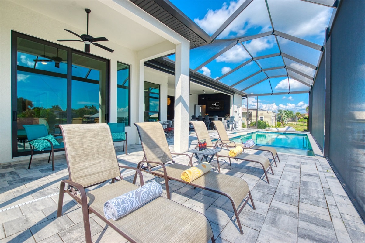 Vacation home in Cape Coral, FL, available for rent, managed by Vacation Rentals Cape Coral