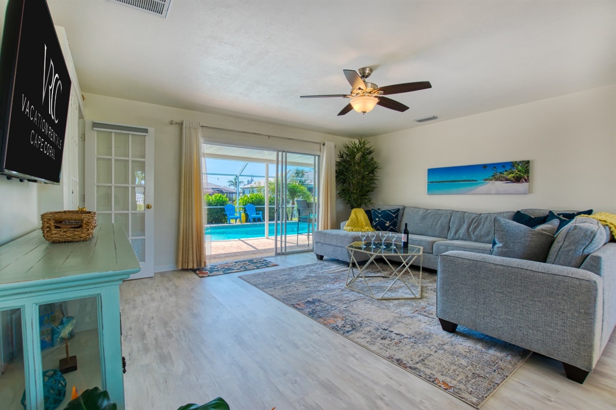 Vacation home in Cape Coral, FL, available for rent, managed by Vacation Rentals Cape Coral