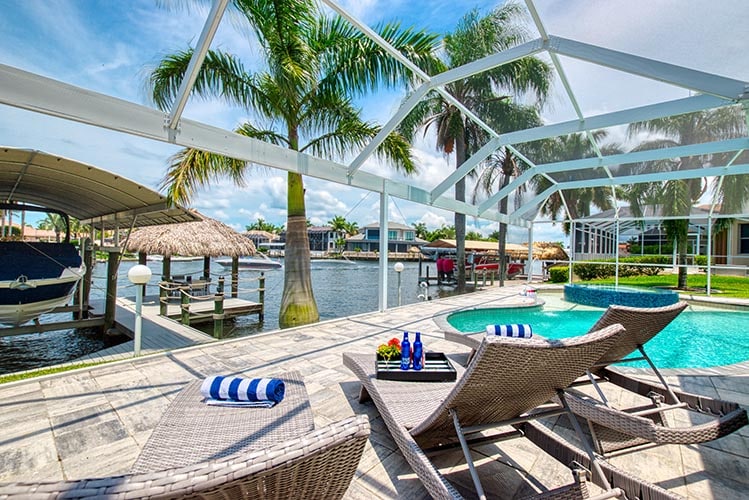 Vacation home in Cape Coral, FL, available for rent, managed by Vacation Rentals Cape Coral
