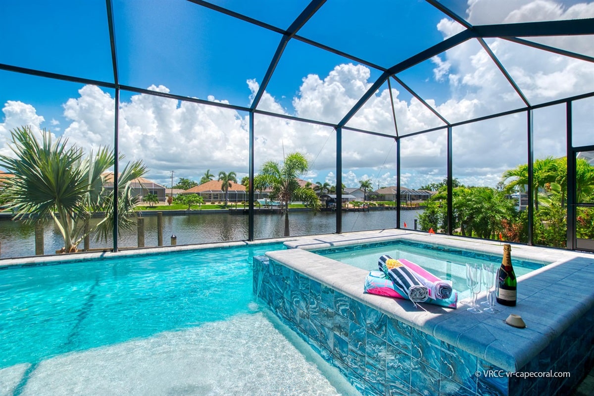 Ferienhaus in Cape Coral, Florida, zu vermieten, verwaltet von Vacation Rentals Cape Coral