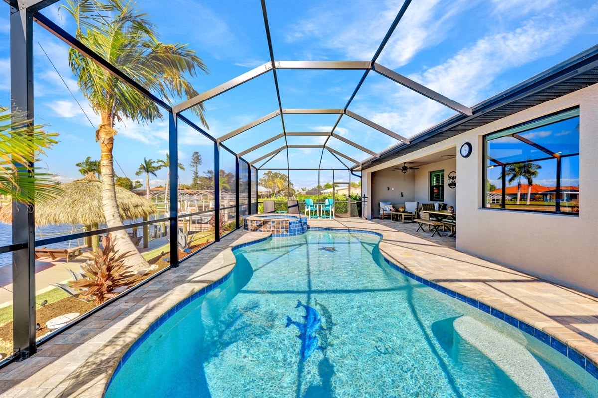 Vacation home in Cape Coral, FL, available for rent, managed by Vacation Rentals Cape Coral
