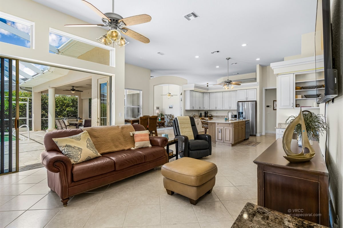 Vacation home in Cape Coral, FL, available for rent, managed by Vacation Rentals Cape Coral