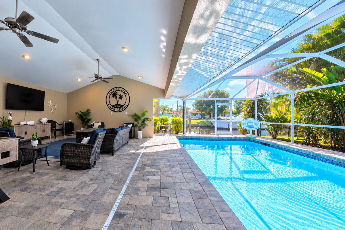 Vacation home in Cape Coral, FL, available for rent, managed by Vacation Rentals Cape Coral