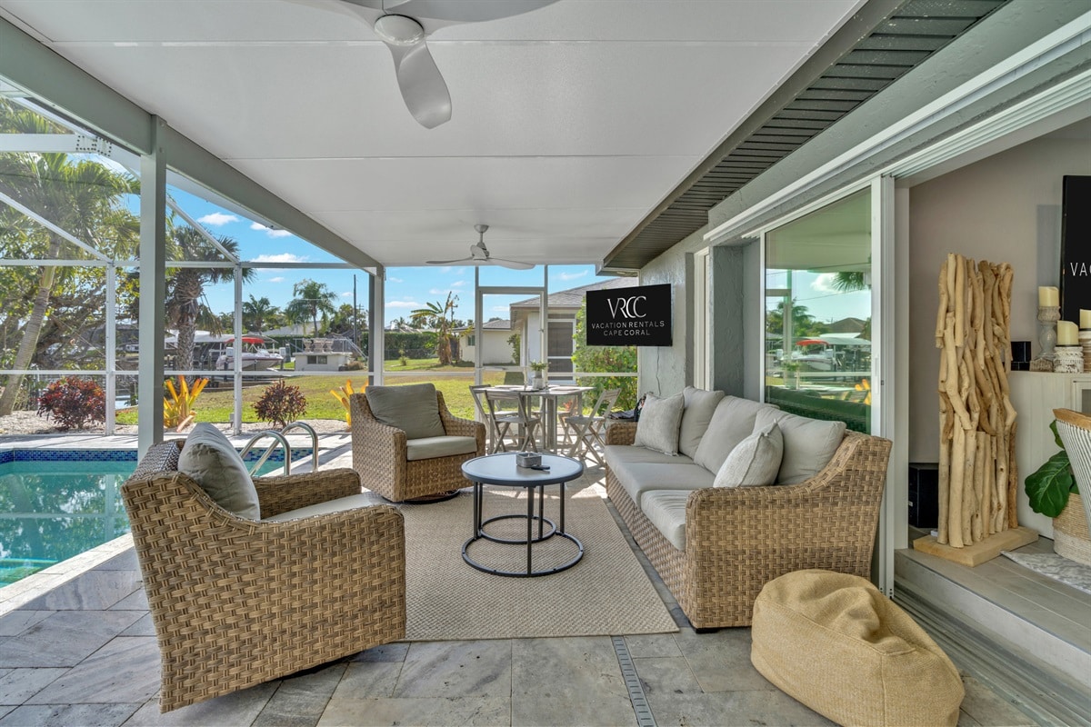 Vacation home in Cape Coral, FL, available for rent, managed by Vacation Rentals Cape Coral