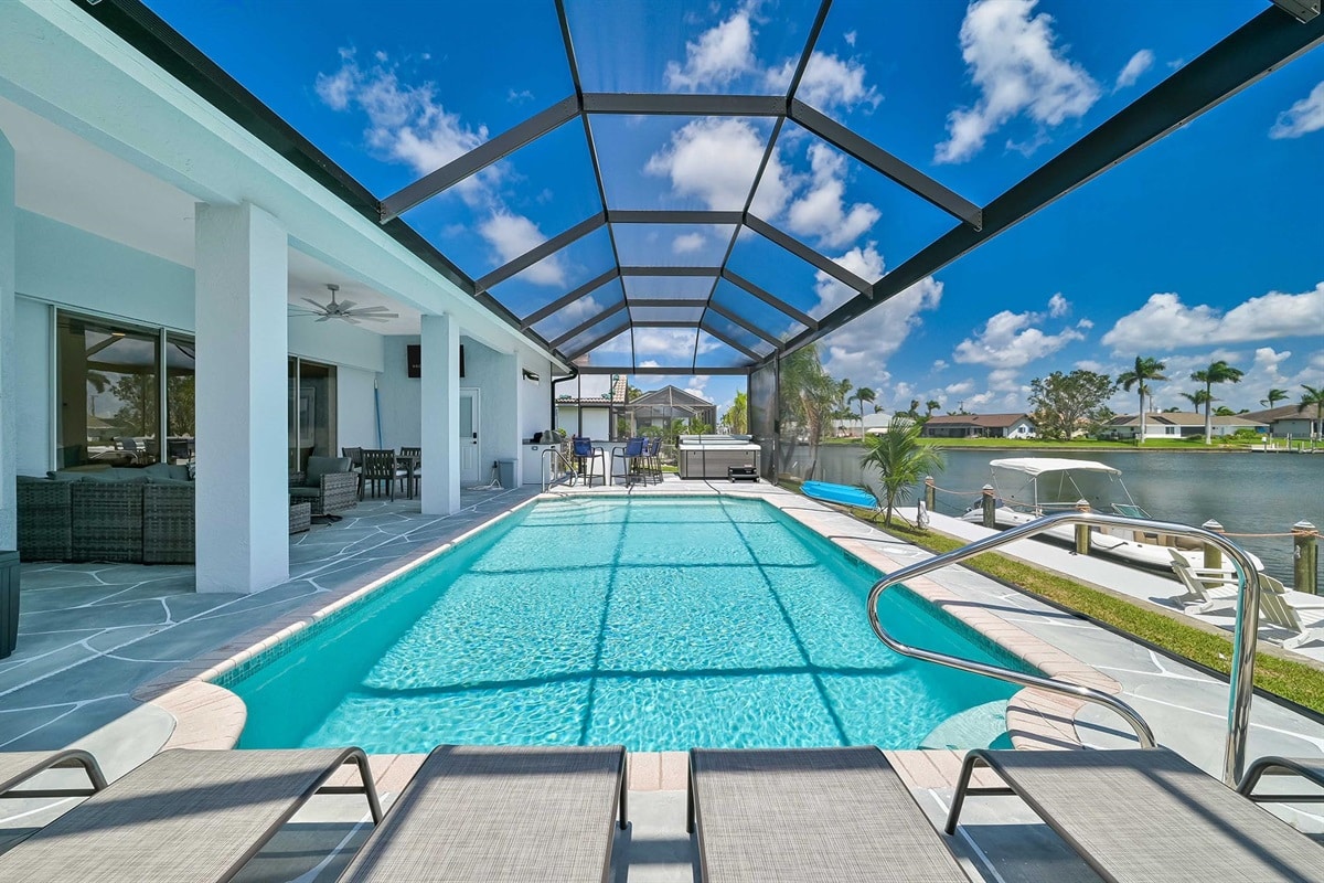 Vacation home in Cape Coral, FL, available for rent, managed by Vacation Rentals Cape Coral