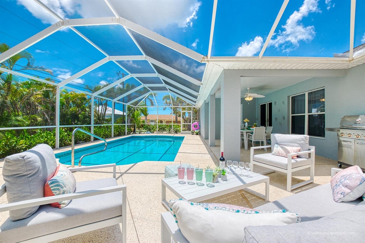 Ferienhaus in Cape Coral, Florida, zu vermieten, verwaltet von Vacation Rentals Cape Coral