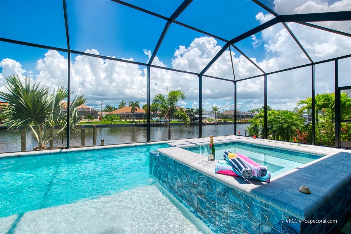 Ferienhaus in Cape Coral, Florida, zu vermieten, verwaltet von Vacation Rentals Cape Coral