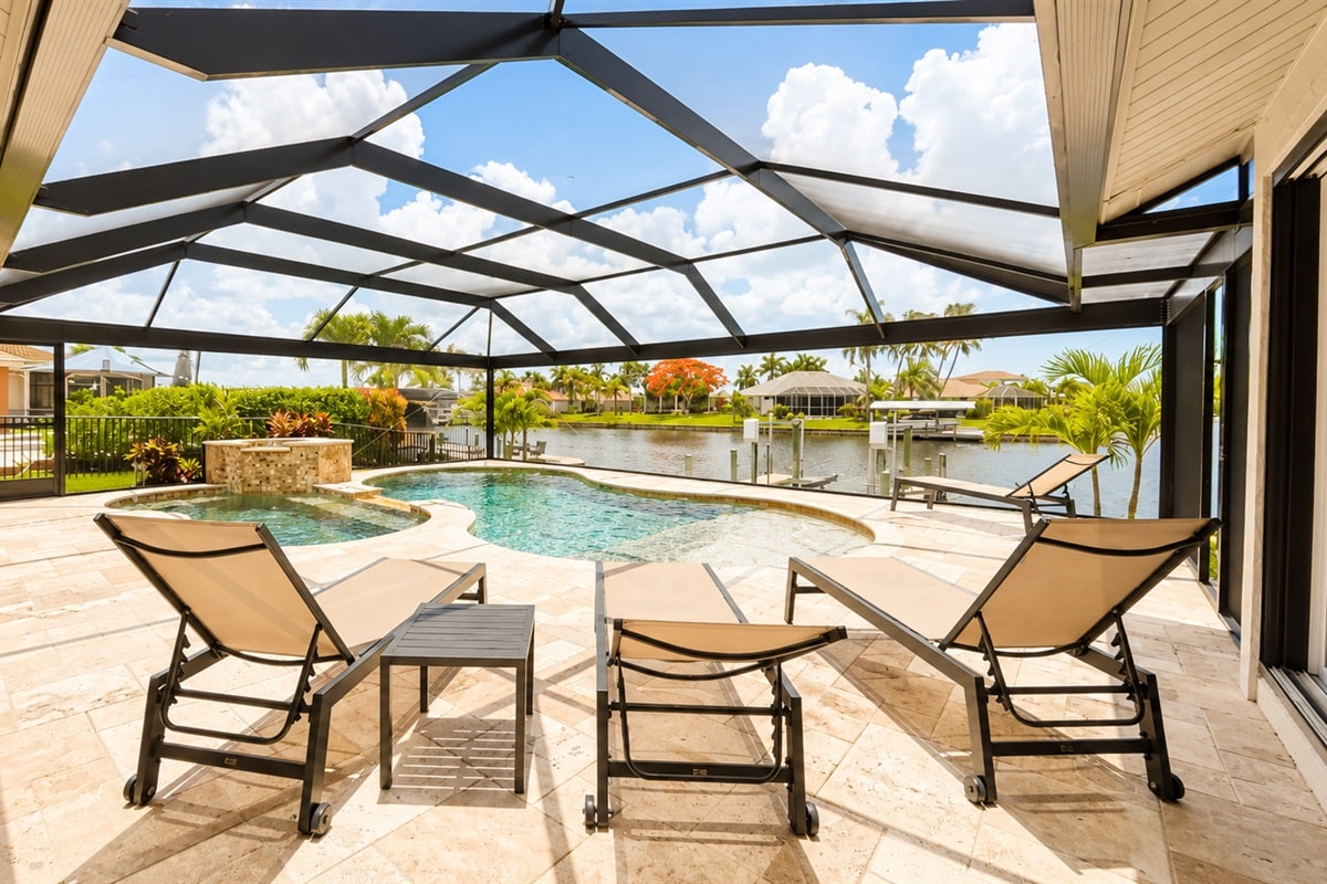 Ferienhaus in Cape Coral, Florida, zu vermieten, verwaltet von Vacation Rentals Cape Coral