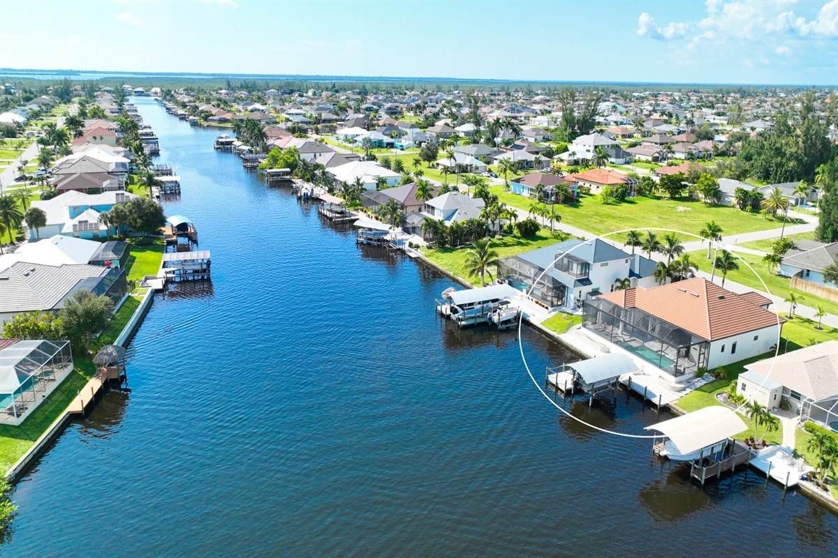 Vacation home in Cape Coral, FL, available for rent, managed by Vacation Rentals Cape Coral