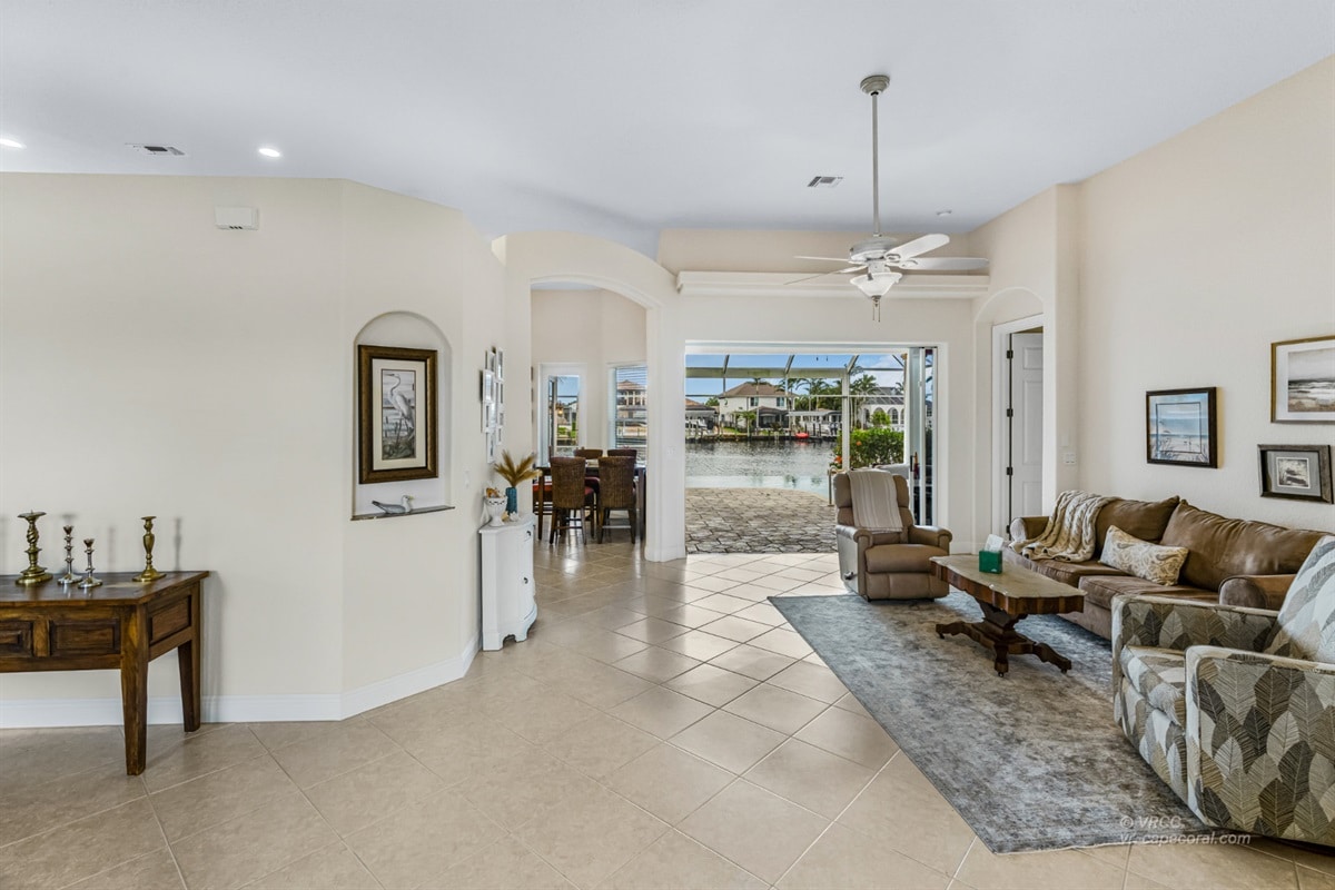 Vacation home in Cape Coral, FL, available for rent, managed by Vacation Rentals Cape Coral