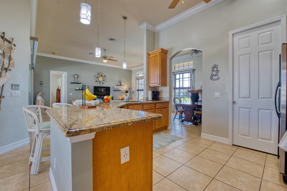 Ferienhaus in Cape Coral, Florida, zu vermieten, verwaltet von Vacation Rentals Cape Coral