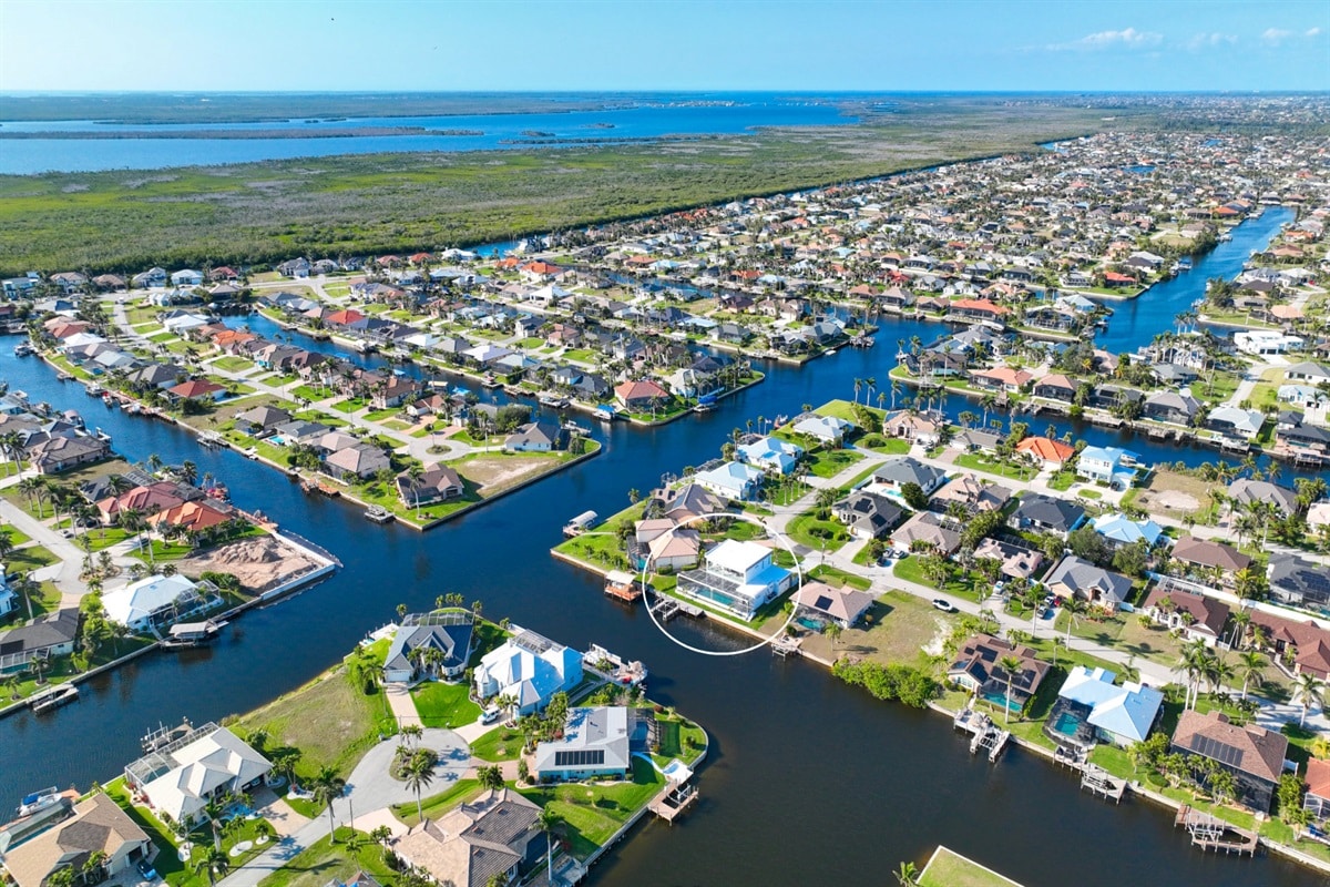 Vacation home in Cape Coral, FL, available for rent, managed by Vacation Rentals Cape Coral