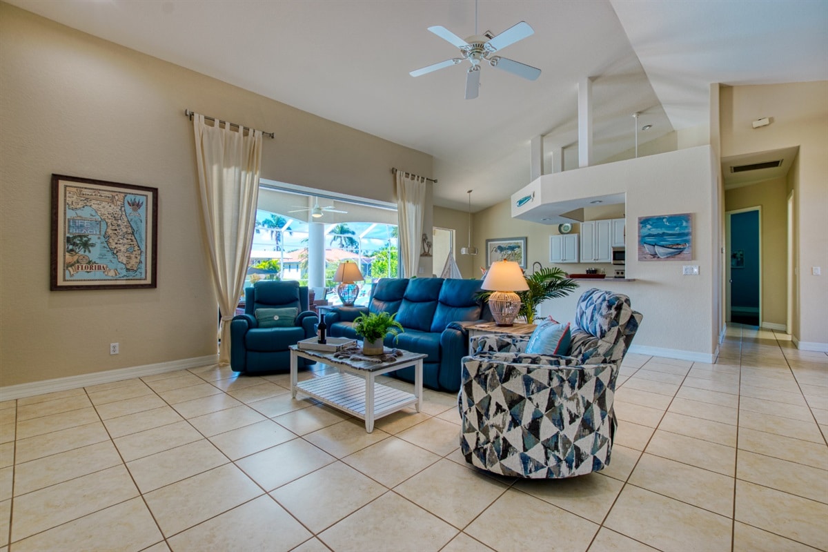 Vacation home in Cape Coral, FL, available for rent, managed by Vacation Rentals Cape Coral