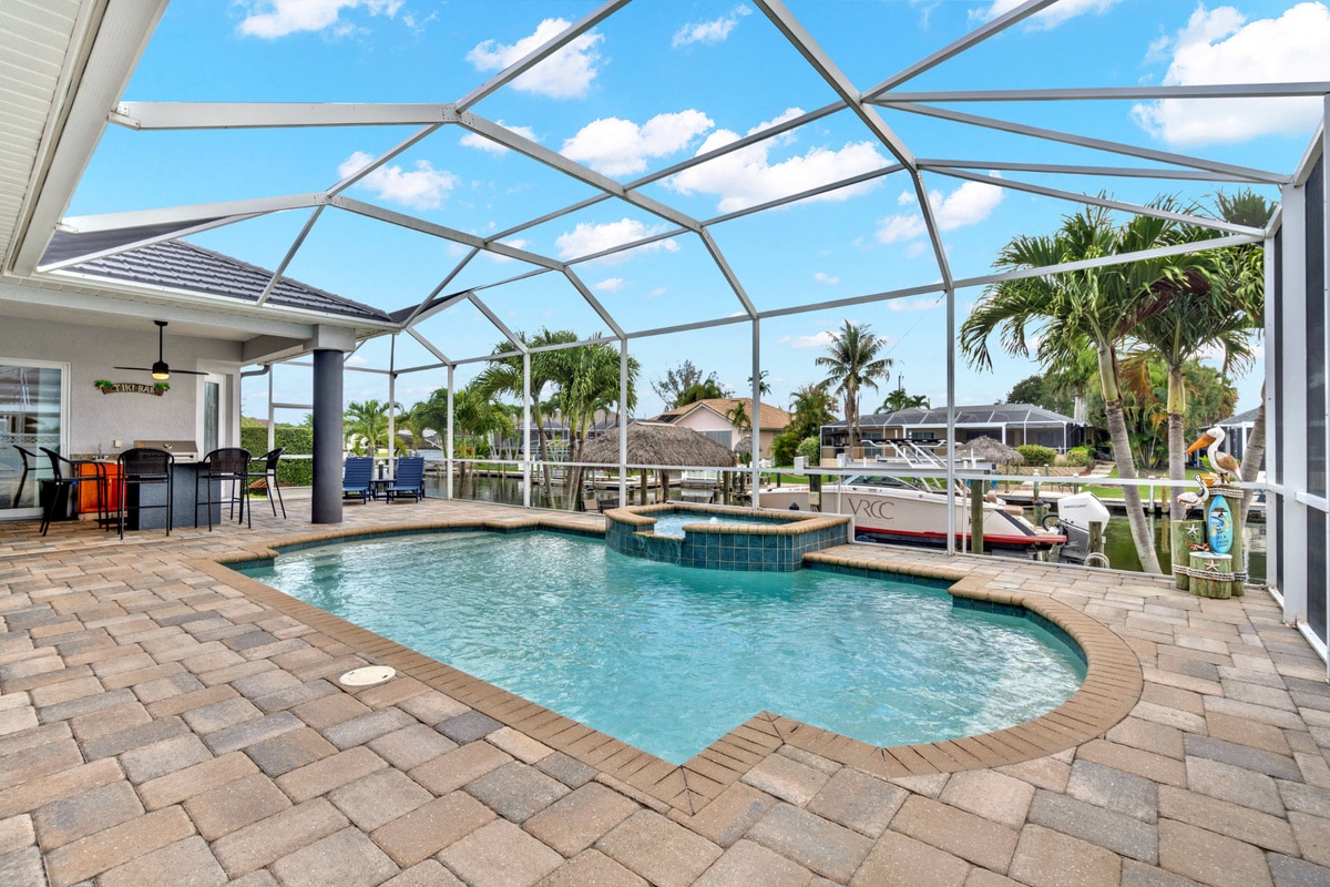 Ferienhaus in Cape Coral, Florida, zu vermieten, verwaltet von Vacation Rentals Cape Coral