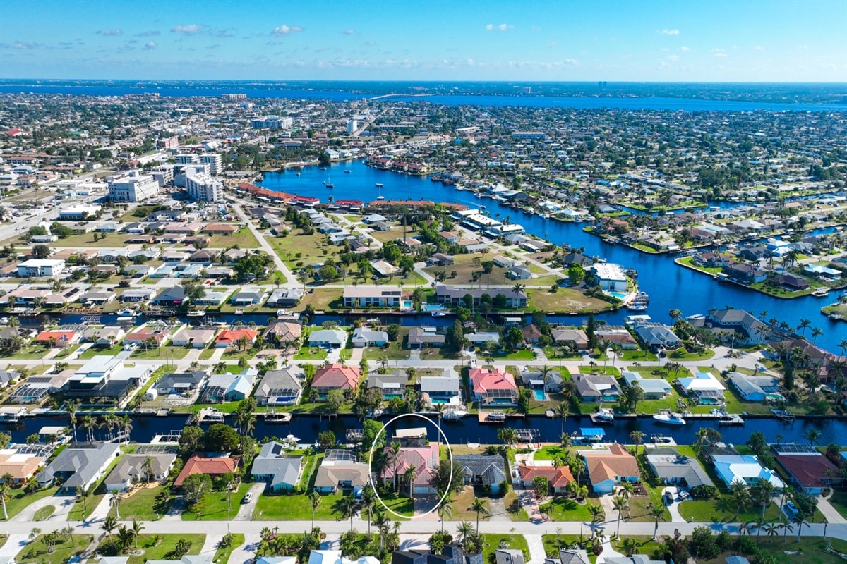 Vacation home in Cape Coral, FL, available for rent, managed by Vacation Rentals Cape Coral