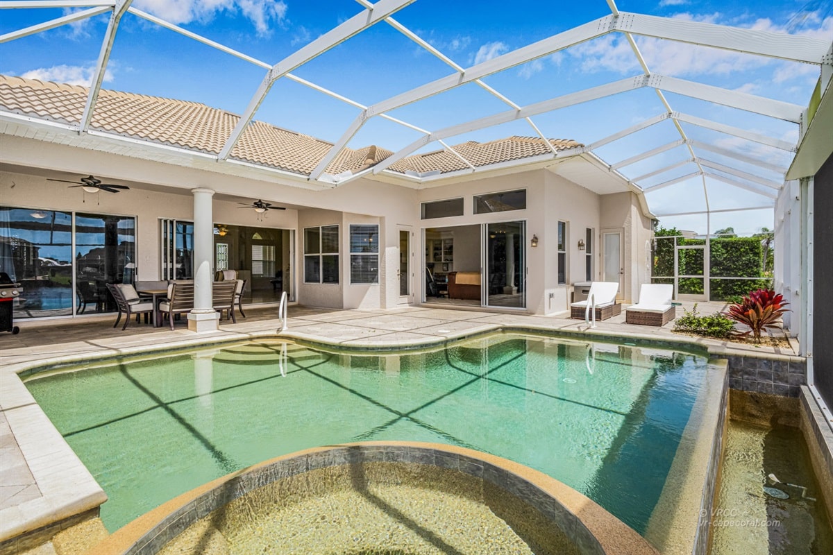 Vacation home in Cape Coral, FL, available for rent, managed by Vacation Rentals Cape Coral