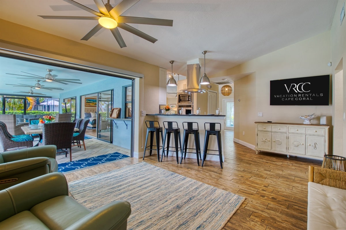 Vacation home in Cape Coral, FL, available for rent, managed by Vacation Rentals Cape Coral