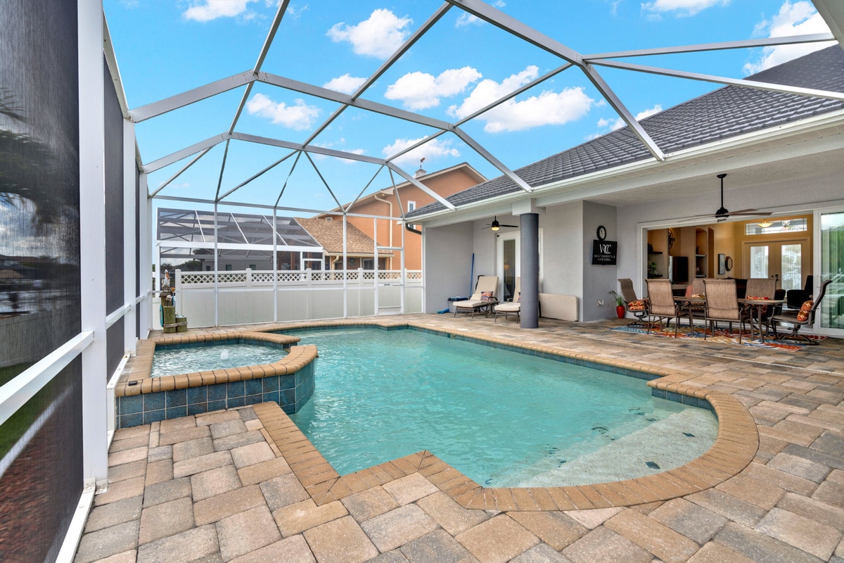 Ferienhaus in Cape Coral, Florida, zu vermieten, verwaltet von Vacation Rentals Cape Coral