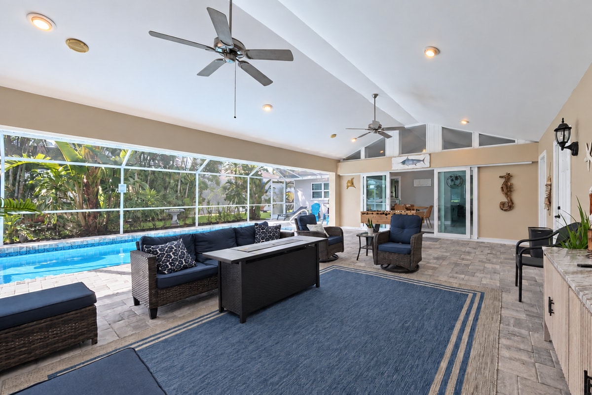 Vacation home in Cape Coral, FL, available for rent, managed by Vacation Rentals Cape Coral