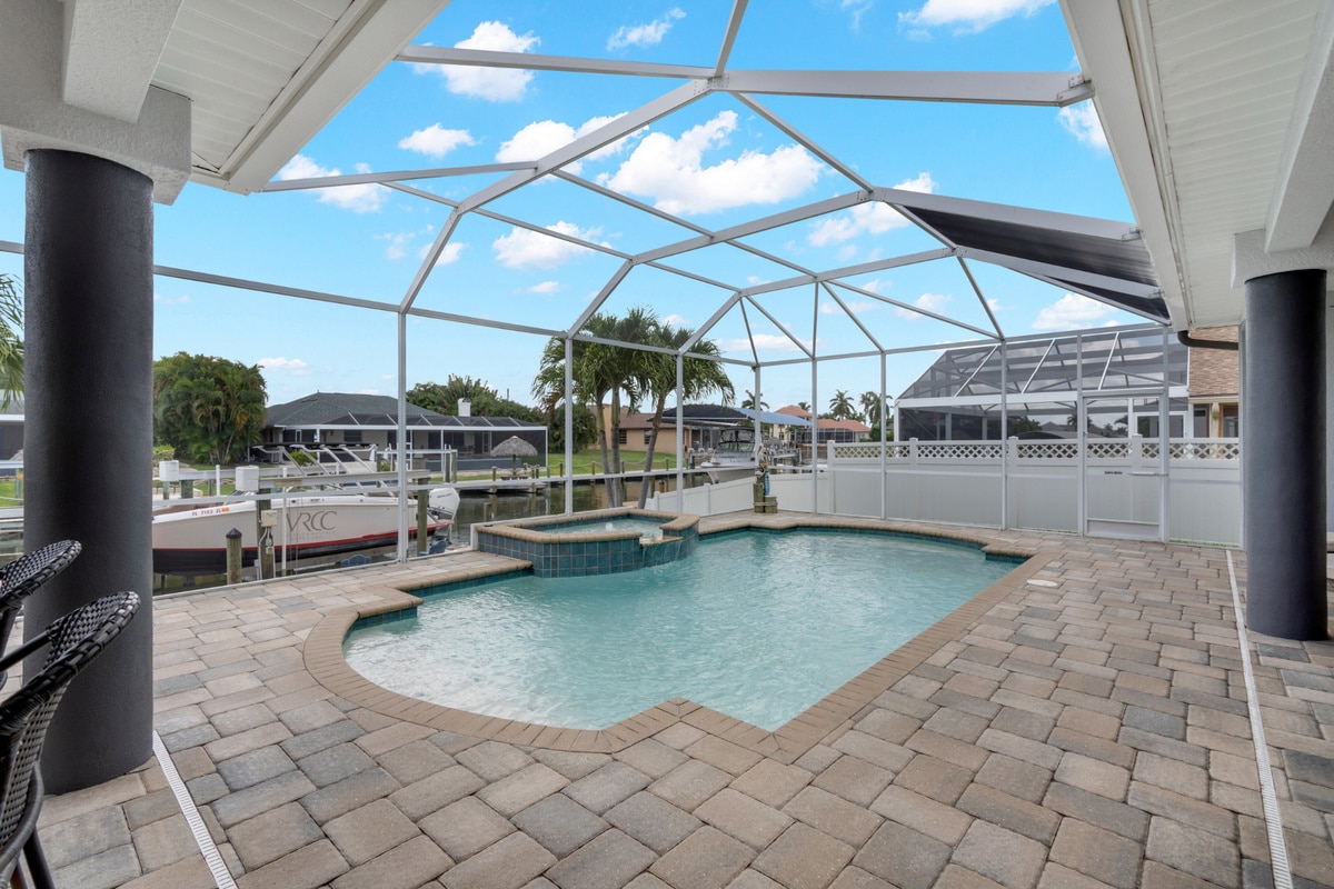 Ferienhaus in Cape Coral, Florida, zu vermieten, verwaltet von Vacation Rentals Cape Coral
