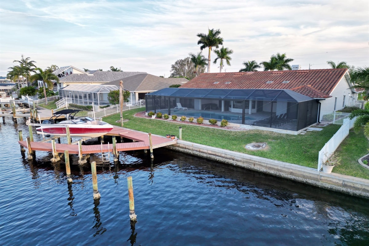 Vacation home in Cape Coral, FL, available for rent, managed by Vacation Rentals Cape Coral