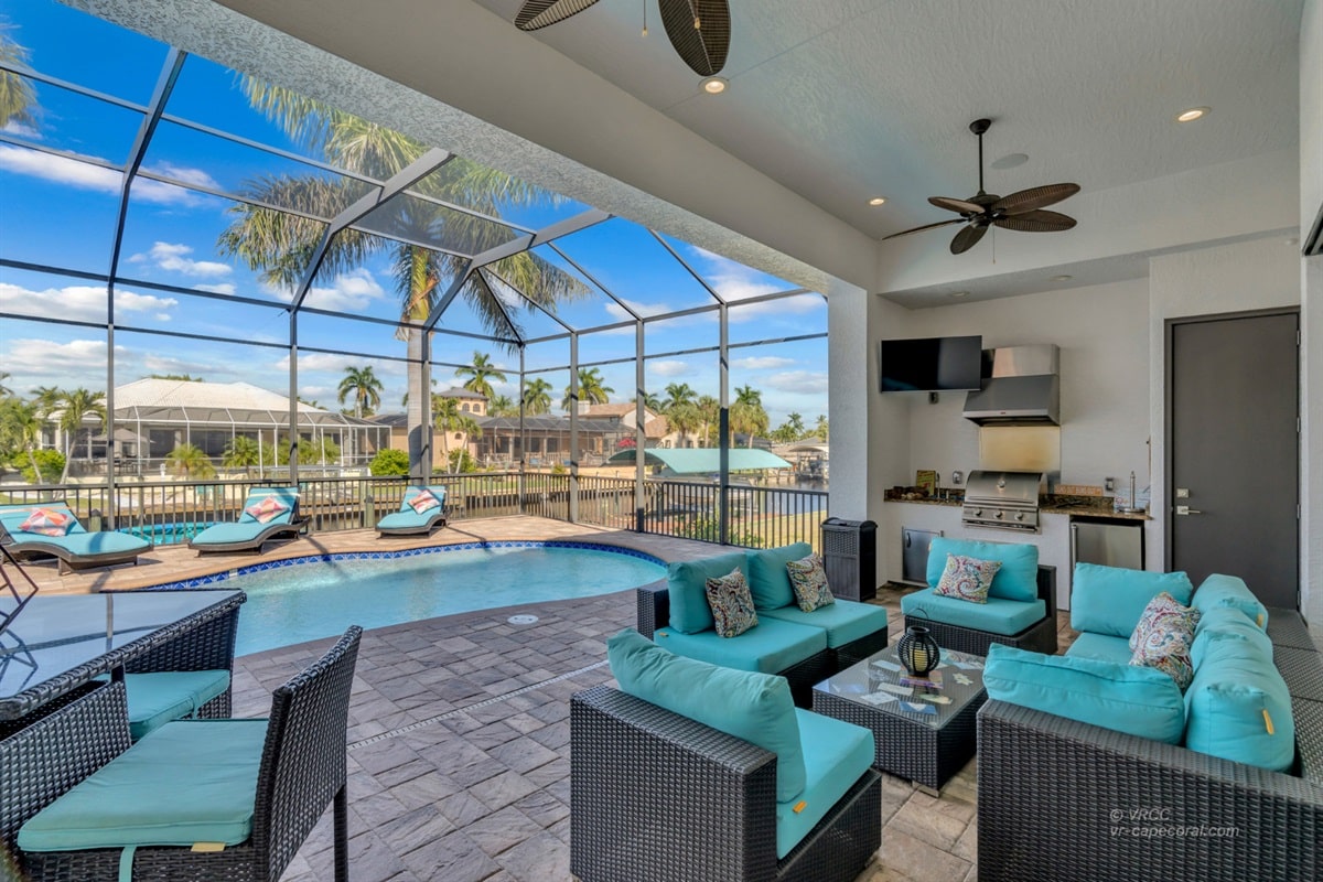 Vacation home in Cape Coral, FL, available for rent, managed by Vacation Rentals Cape Coral