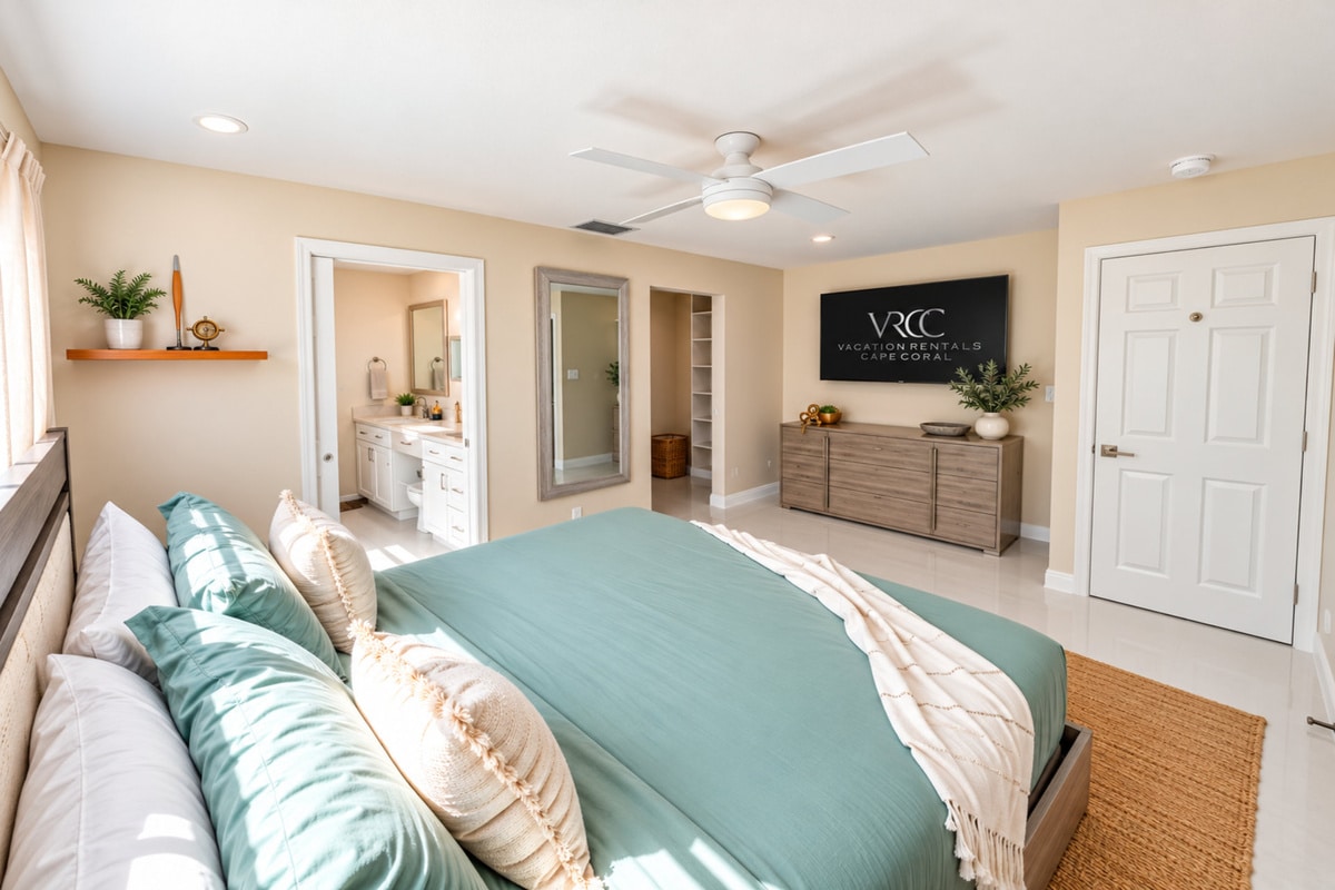 Vacation home in Cape Coral, FL, available for rent, managed by Vacation Rentals Cape Coral