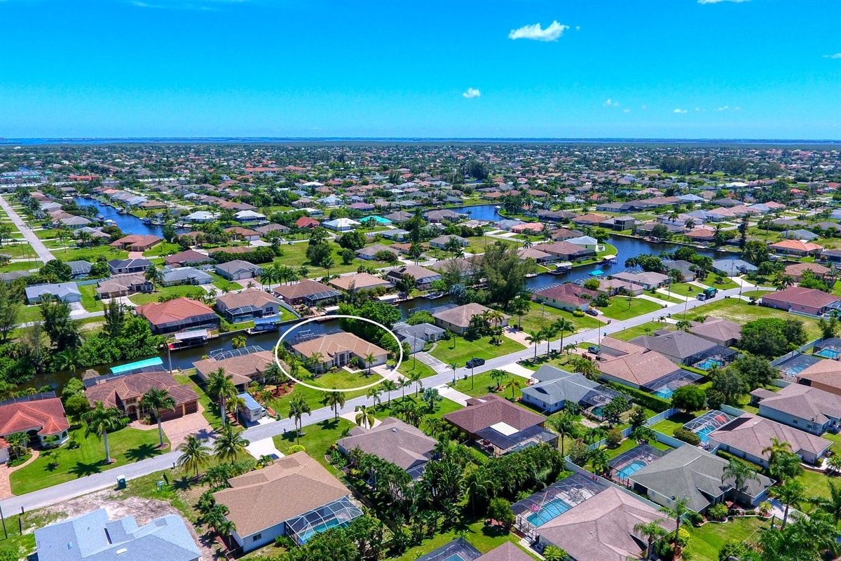 Vacation home in Cape Coral, FL, available for rent, managed by Vacation Rentals Cape Coral