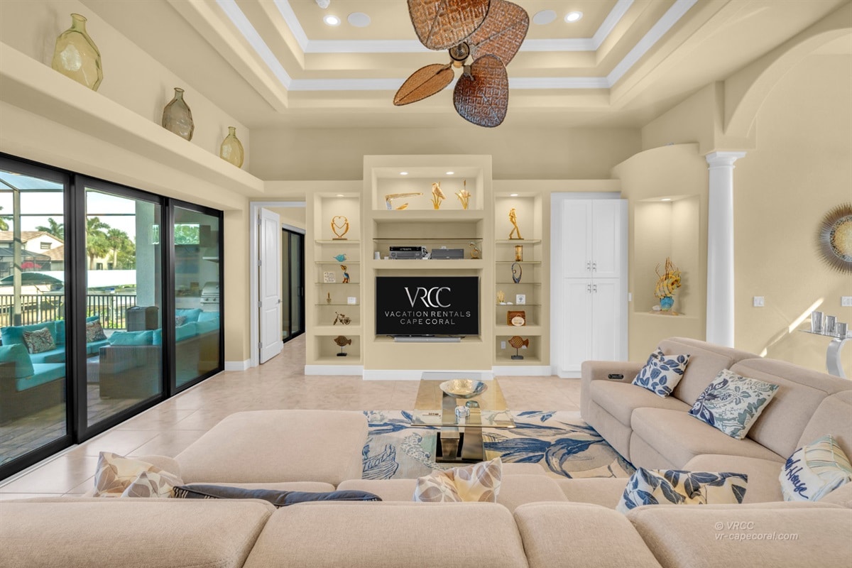 Vacation home in Cape Coral, FL, available for rent, managed by Vacation Rentals Cape Coral
