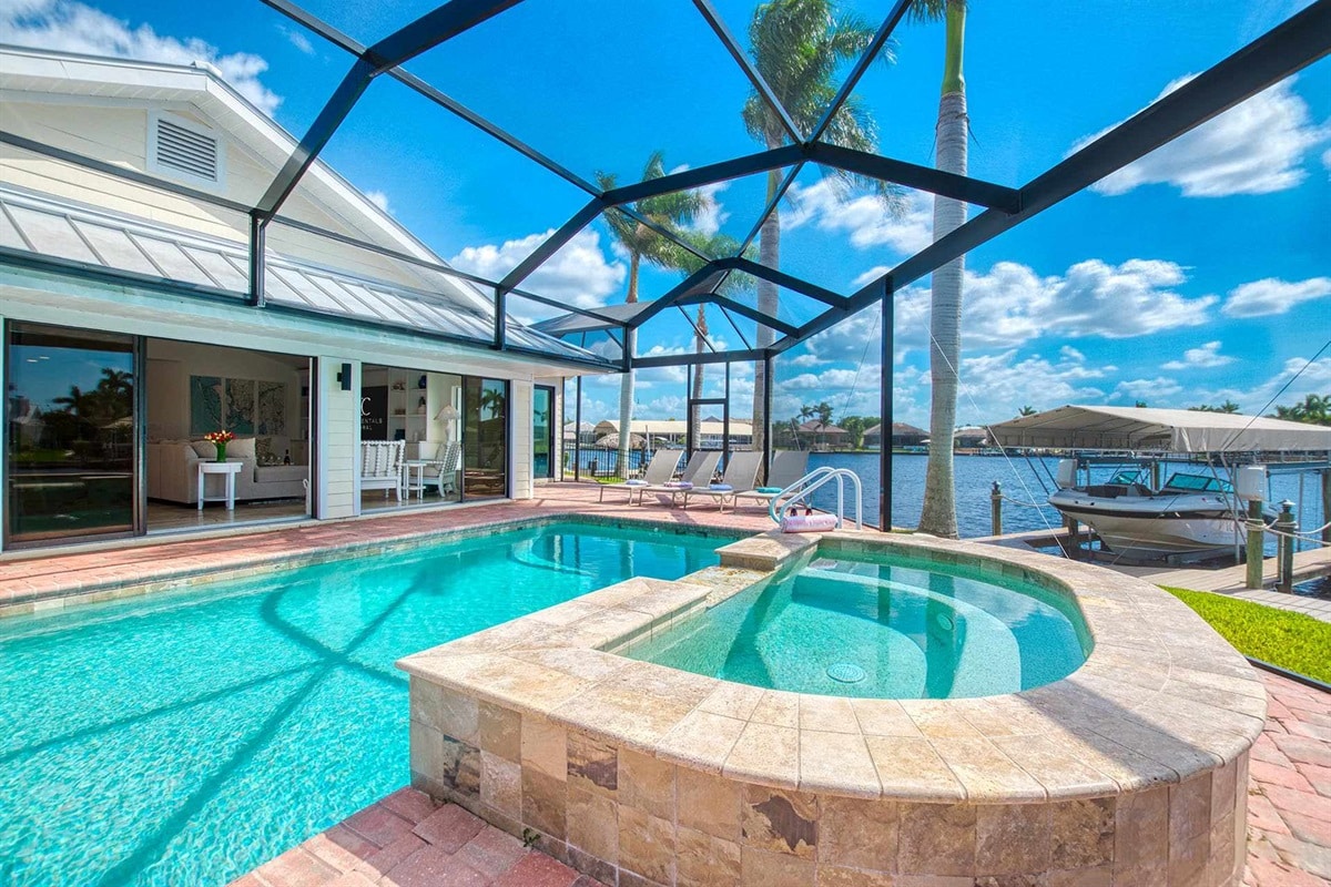 Vacation home in Cape Coral, FL, available for rent, managed by Vacation Rentals Cape Coral